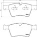 Hella | Bremsbelagsatz, Scheibenbremse | 8DB 355 014-191