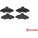 Brembo | Bremsbelagsatz, Scheibenbremse | P 24 029