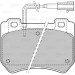 601383 Bremsbelagsatz, Scheibenbremse
