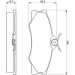 BOSCH | Bremsbelagsatz, Scheibenbremse | 0 986 469 790 BOSCH | Bremsbelagsatz, Scheibenbremse | 0 986 469 790