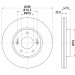 Hella | Bremsscheibe | 8DD 355 126-431 Hella | Bremsscheibe | 8DD 355 126-431