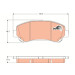 GDB3467 Bremsbelagsatz, Scheibenbremse COTEC
