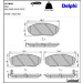 Delphi Bremsbelagsatz, Scheibenbremse LP1849