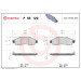 Brembo Bremsbelagsatz, Scheibenbremse PRIME LINE P 56 120