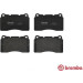 Brembo | Bremsbelagsatz, Scheibenbremse | P 54 040
