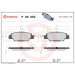 Brembo | Bremsbelagsatz, Scheibenbremse | P 49 053 Brembo | Bremsbelagsatz, Scheibenbremse | P 49 053