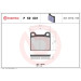 Brembo | Bremsbelagsatz, Scheibenbremse | P 59 001 Brembo | Bremsbelagsatz, Scheibenbremse | P 59 001