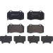 Brembo | Bremsbelagsatz, Scheibenbremse | P 23 182 Brembo | Bremsbelagsatz, Scheibenbremse | P 23 182