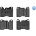Meyle Bremsbelagsatz, Scheibenbremse MEYLE-ORIGINAL: True to OE 025 204 3715