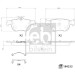 FEBI BILSTEIN 184233 Bremsbeläge FEBI BILSTEIN 184233 Bremsbeläge