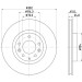 Hella | Bremsscheibe | 8DD 355 120-301