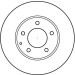 TRW | Bremsscheibe | DF4012 TRW | Bremsscheibe | DF4012