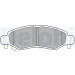 Delphi | Bremsbelagsatz, Scheibenbremse | LP1500 Delphi | Bremsbelagsatz, Scheibenbremse | LP1500