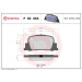 Brembo | Bremsbelagsatz, Scheibenbremse | P 83 063 Brembo | Bremsbelagsatz, Scheibenbremse | P 83 063