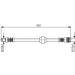 BOSCH | Bremsschlauch | 1 987 476 704 BOSCH | Bremsschlauch | 1 987 476 704