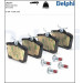 Delphi | Bremsbelagsatz, Scheibenbremse | LP2147