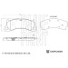 Blue Print | Bremsbelagsatz, Scheibenbremse | ADBP420060 Blue Print | Bremsbelagsatz, Scheibenbremse | ADBP420060