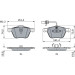 BOSCH | Bremsbelagsatz, Scheibenbremse | 0 986 494 035 BOSCH | Bremsbelagsatz, Scheibenbremse | 0 986 494 035