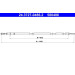 ATE | Seilzug, Feststellbremse | 24.3727-0486.2 ATE | Seilzug, Feststellbremse | 24.3727-0486.2