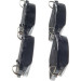 BOSCH 0 986 494 805 Bremsbeläge Low-Metallic, mit Anti-Quietsch-Blech BOSCH 0 986 494 805 Bremsbeläge Low-Metallic, mit Anti-Quietsch-Blech