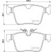 Hella | Bremsbelagsatz, Scheibenbremse | 8DB 355 023-361 Hella | Bremsbelagsatz, Scheibenbremse | 8DB 355 023-361