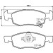 Hella | Bremsbelagsatz, Scheibenbremse | 8DB 355 023-261