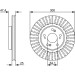 BOSCH | Bremsscheibe | 0 986 479 534 BOSCH | Bremsscheibe | 0 986 479 534