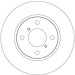 TRW | Bremsscheibe | DF4131 TRW | Bremsscheibe | DF4131