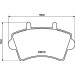 Hella | Bremsbelagsatz, Scheibenbremse | 8DB 355 010-021