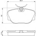 0 986 491 730 Bremsbelagsatz, Scheibenbremse