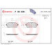 Brembo | Bremsbelagsatz, Scheibenbremse | P 36 036