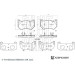 Blue Print | Bremsbelagsatz, Scheibenbremse | ADBP420069 Blue Print | Bremsbelagsatz, Scheibenbremse | ADBP420069