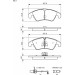 0 986 494 456 Bremsbelagsatz, Scheibenbremse
