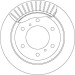 TRW | Bremsscheibe | DF7061S