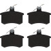 TRW Bremsbelagsatz, Scheibenbremse COTEC GDB814