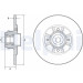Delphi | Bremsscheibe | BG9114RS Delphi | Bremsscheibe | BG9114RS