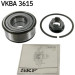 SKF | Radlagersatz | VKBA 3615 SKF | Radlagersatz | VKBA 3615