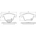 Brembo | Bremsbelagsatz, Scheibenbremse | P 85 106 Brembo | Bremsbelagsatz, Scheibenbremse | P 85 106