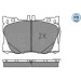 Meyle | Bremsbelagsatz, Scheibenbremse | 025 225 8618/PD Meyle | Bremsbelagsatz, Scheibenbremse | 025 225 8618/PD