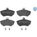 Meyle Bremsbelagsatz, Scheibenbremse MEYLE-ORIGINAL: True to OE 025 201 6819