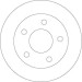 TRW | Bremsscheibe | DF4357 TRW | Bremsscheibe | DF4357