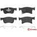 Brembo | Bremsbelagsatz, Scheibenbremse | P 59 083