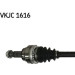 VKJC 1616 Antriebswelle VKJC 1616 Antriebswelle