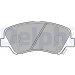 Delphi | Bremsbelagsatz, Scheibenbremse | LP2497 Delphi | Bremsbelagsatz, Scheibenbremse | LP2497