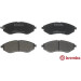 Brembo | Bremsbelagsatz, Scheibenbremse | P 10 057 Brembo | Bremsbelagsatz, Scheibenbremse | P 10 057