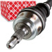 FEBI BILSTEIN 182443 Antriebswelle Vorderachse links, mit Mutter FEBI BILSTEIN 182443 Antriebswelle Vorderachse links, mit Mutter