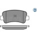 Meyle | Bremsbelagsatz, Scheibenbremse | 025 251 1218/PD Meyle | Bremsbelagsatz, Scheibenbremse | 025 251 1218/PD