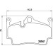 Brembo | Bremsbelagsatz, Scheibenbremse | P 65 028 Brembo | Bremsbelagsatz, Scheibenbremse | P 65 028