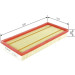 BOSCH 1 457 433 317 Luftfilter