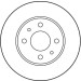 TRW | Bremsscheibe | DF1745